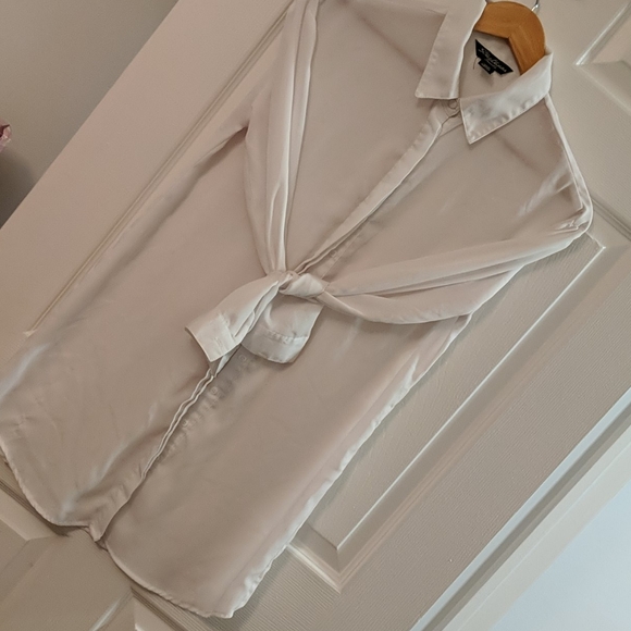 Long flowy, button down shirt - Picture 2 of 3